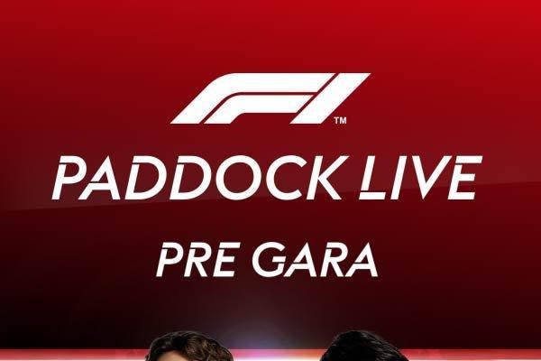 F1 Paddock Live Pre Gara