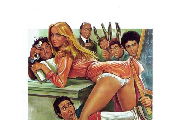 La liceale nella classe dei ripetenti