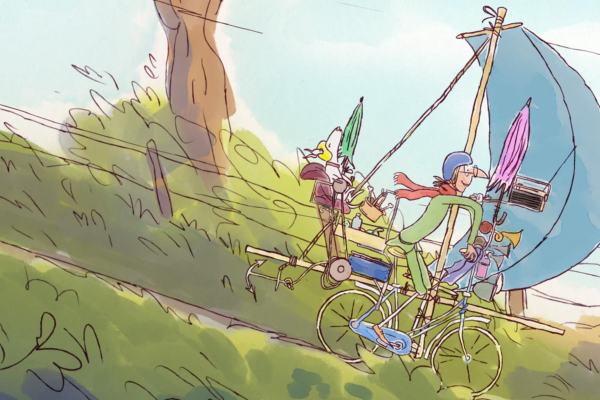 Quentin Blake - La signora Armitage a ruota libera