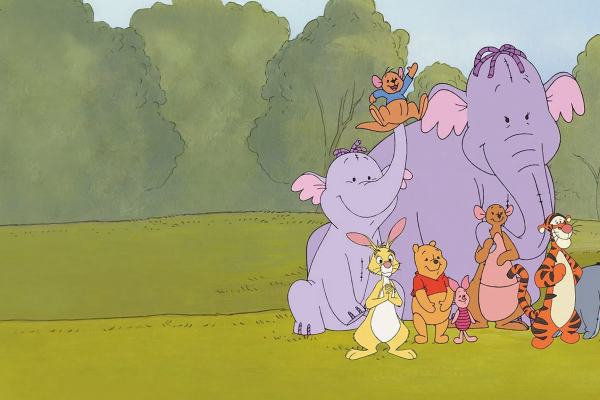 Winnie the Pooh e gli efelanti